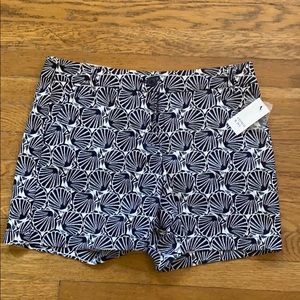 NWT Crown and Ivy Navy Blue Shell Shorts